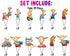 Llama Llama Red Pajama 24 Pcs Cupcake Toppers – Birthday Party Decorations, Storybook Party, Baby Shower, Kids Theme Party