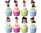 Girl Boss Cupcake Toppers - Set of 24 Stylish Party Decorations for Birthdays