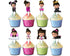 Girl Boss Cupcake Toppers - Set of 24 Stylish Party Decorations for Birthdays