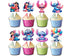 Cupcake Toppers Stitch – 24 Pcs Cute Cartoon Decorations for Kids Birthday Party