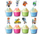 Go, Dog. Go! Cupcake Toppers – 24 PCS Party Decorations