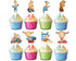 Llama Llama Red Pajama 24 Pcs Cupcake Toppers – Birthday Party Decorations, Storybook Party, Baby Shower, Kids Theme Party
