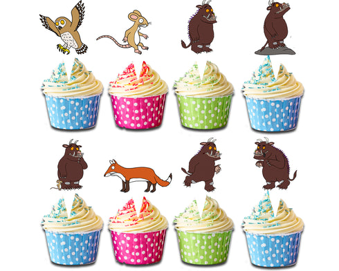 The Gruffalo 24 Pcs Cupcake Toppers – Storybook Party Decorations
