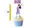 Cupcake Toppers Mexican Girl Set of 24 - Birthday Party Decorations, Mirabel Theme Cake Toppers