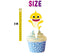 Cartoon Cupcake Toppers - Set of 24 Party Decorations