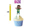 Afro Cody Cupcake Toppers Baby Melon β 24 PCS Birthday Party Decorations