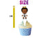 Afro Cartoon Boss Cupcake Toppers - Set of 24