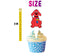 24 Pcs Cupcake Toppers Clifford
