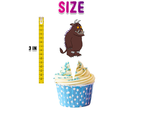 The Gruffalo 24 Pcs Cupcake Toppers – Storybook Party Decorations