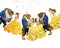 Birthday Banner Beauty Beast – 5 FT Party Garland with 5 Cardstock Cutouts