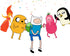 Birthday Party Banner Adventure - Finn, Jake & Friends Garland