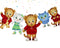 Birthday Garland Banner Little Tiger – 5 Cardstock Cutouts, 5FT Party Decoration