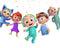 Birthday Banner Baby Melon - 5 ft Garland with Characters, Kids Birthday Party Decorations