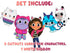 Banner Decorations Gabby - Gabby Dollhouse Birthday Banner, Cat Party Hanging Garland