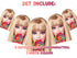 Lollipop Birthday Banner Barbe – 5 FT Girl Party Garland, Pink Barbie Decorations