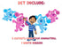 Birthday Banner Blue Clue Dogs – Blue & Magenta Party Garland 5 Ft, Kids Birthday Decorations