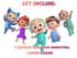 Birthday Banner Baby Melon - 5 ft Garland with Characters, Kids Birthday Party Decorations