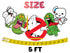 Happy Birthday Banner Ghost – 5 Ft Cardstock Character Banner Ghostbusters