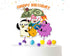 Cake Topper Adventure - Happy Birthday Finn & Friends Decoration