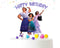 Happy Birthday Mexican Girls Cake Topper – Cardstock Cake Decoration