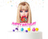 Lollipop Cake Topper Barbe - Happy Birthday Topper, Pink Girl Party Decoration