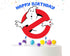 Cake Topper Ghost Happy Birthday Decoration - Ghostbusters Birthday Cake Topper