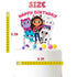 Cake Topper Gabby - Happy Birthday Cake Topper, Gabby Dollhouse Party Decorations