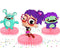 Party Centerpieces Abby– 5 PCS Honeycomb Table Decorations