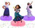 Honeycomb Centerpieces Mexican Girls – 5 Pcs Table Decorations Party Supplies