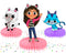 Honeycomb Table Centerpieces Gabby– 6 Inch Party Centerpieces for Girls Birthday Decorations