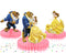 Honeycomb Table Centerpieces Beauty Beast – Set of 5 Princess Belle & Beast Table Decorations