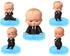 Honeycomb Table Centerpieces The Boss (Set of 5)
