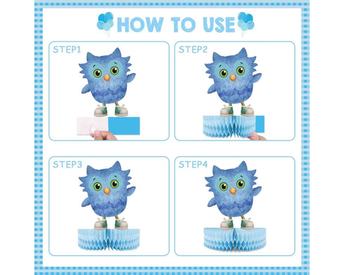 Honeycomb Centerpieces Little Tiger – 5 Characters Table Decorations