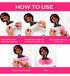 Girl Afro Honeycomb Centerpieces Boss – 5 PCS Pink Table Decorations, Girl Boss Party Supplies