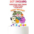 Cake Topper Adventure - Happy Birthday Finn & Friends Decoration