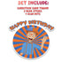 Cake Topper Blipo – Happy Birthday Sign, Cardstock Cake Decoration for Kids Birthday Party