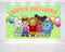 Birthday Backdrop Banner Little Tiger - 5x3 FT and 7x5 FT Party Decoration