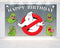 Birthday Backdrop Ghost Banner - 5x3 FT and 7x5 FT, Waterproof Ghostbusters Party Background