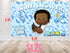 Afro Baby Shower Boss Backdrop - 5x3 FT and 7x5 FT Party Decoration