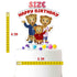 Cake Topper Little Tiger – Cardstock Birthday Cake Decoration, Happy Birthday Topper