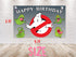 Birthday Backdrop Ghost Banner - 5x3 FT and 7x5 FT, Waterproof Ghostbusters Party Background