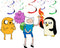 Hanging Swirl Decorations Adventure - 10 Character Cutouts