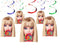 Hanging Swirl Barbe Decorations - Barbie Party Ceiling Swirls, Pink Girl Birthday Decorations