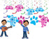 Hanging Swirls Blue Clue Dogs – 10 Pcs Ceiling Decorations, Blue, Magenta & Josh Characters