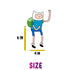 Hanging Swirl Decorations Adventure - 10 Character Cutouts
