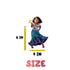 Hanging Swirl Decorations Mexican Girl – 10 Pcs Ceiling Swirls Mexican Cartoon