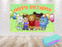 Birthday Backdrop Banner Little Tiger - 5x3 FT and 7x5 FT Party Decoration