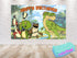 Birthday Backdrop Gigant Dino Banner 5x3 ft, Dinosaur Jungle Party Background