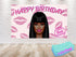 Afro Barbe Birthday Backdrop - 5x3 FT and 7x5 FT Glamorous Party Decoration