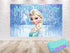 Birthday Backdrop Elsa - 5x3 FT and 7x5 FT, Princess Elsa Party Background